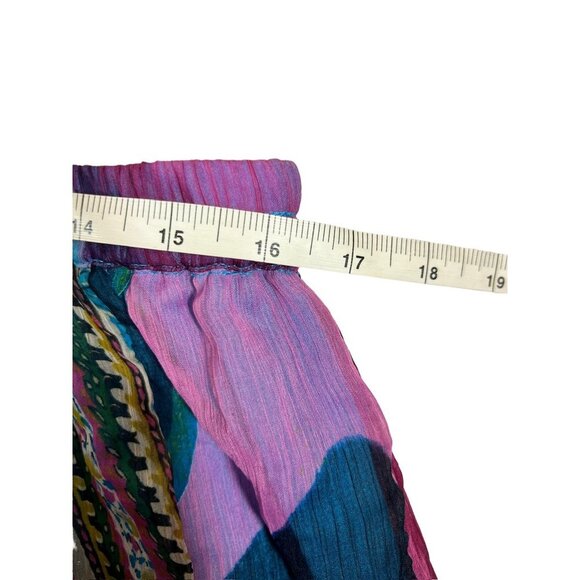 NYPL Collection Women's Long Sheer Lightweight Skirt - Picture 4 of 5